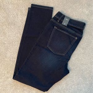 NWT White House Black Market Dark Wash Denim Skinny Jeans 8R